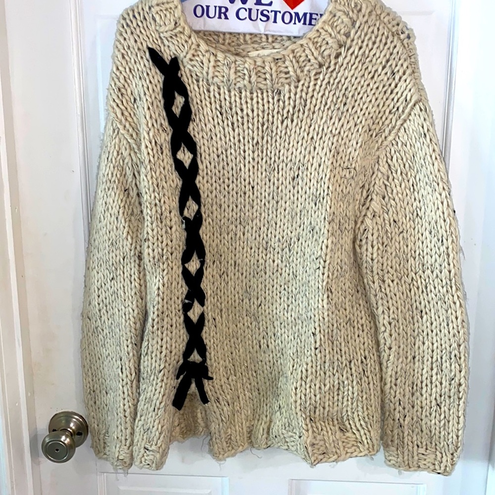 Zara knit chunky sweater